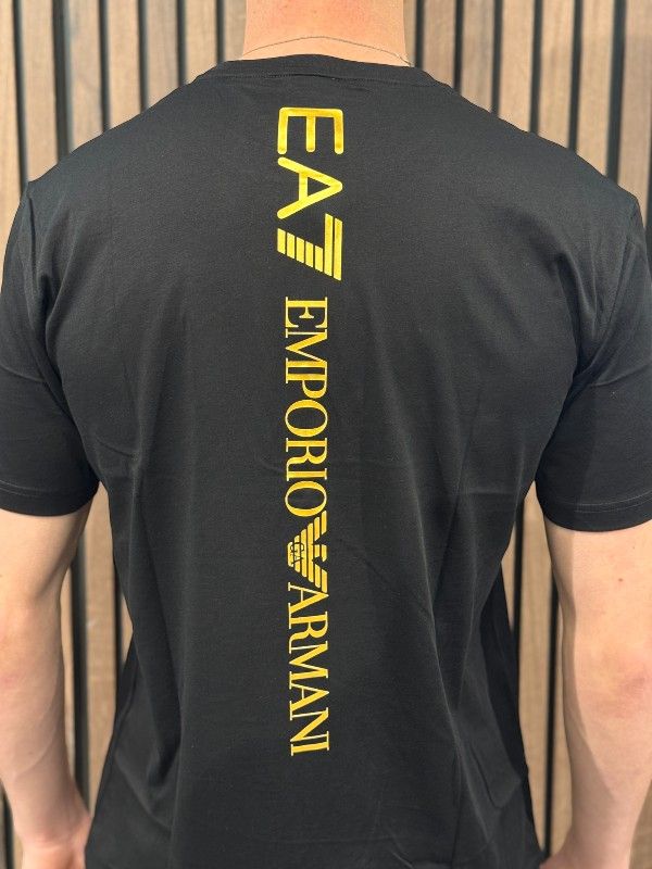 Armani EA7 - T-shirt - Zwart