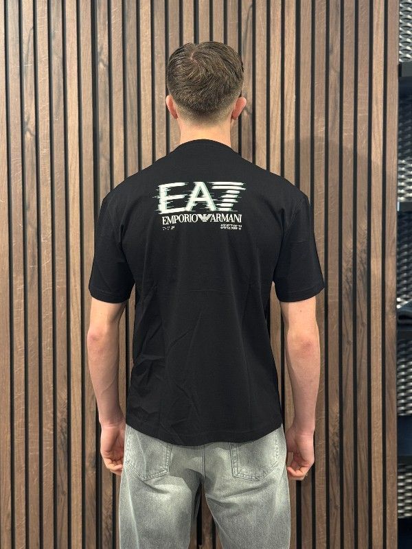 Armani EA7 - T-shirt - Zwart