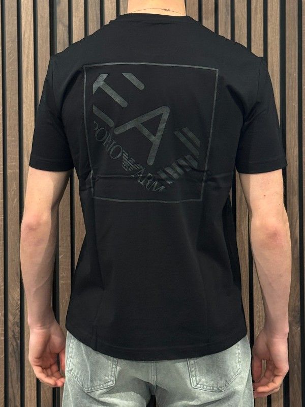 Armani EA7 - T-shirt - Zwart