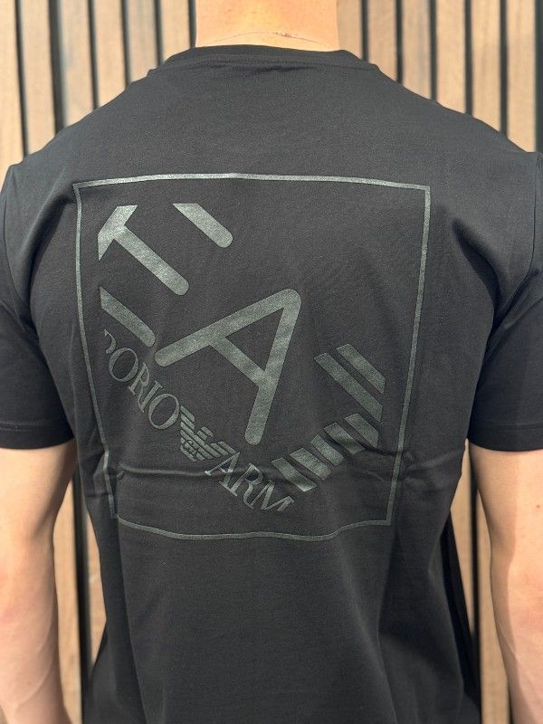 Armani EA7 - T-shirt - Zwart