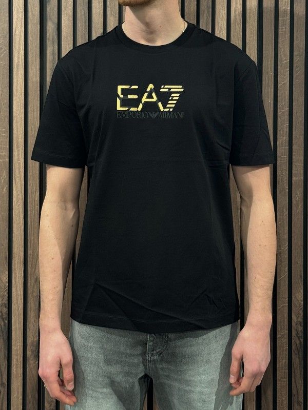 Armani EA7 - T-shirt - Zwart