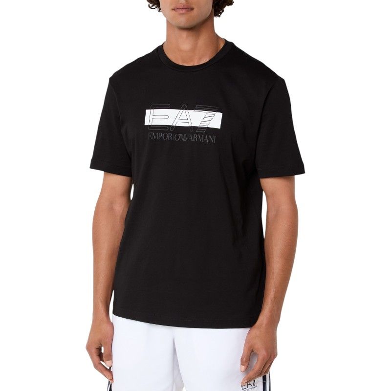 Armani EA7 - T-shirt - Zwart