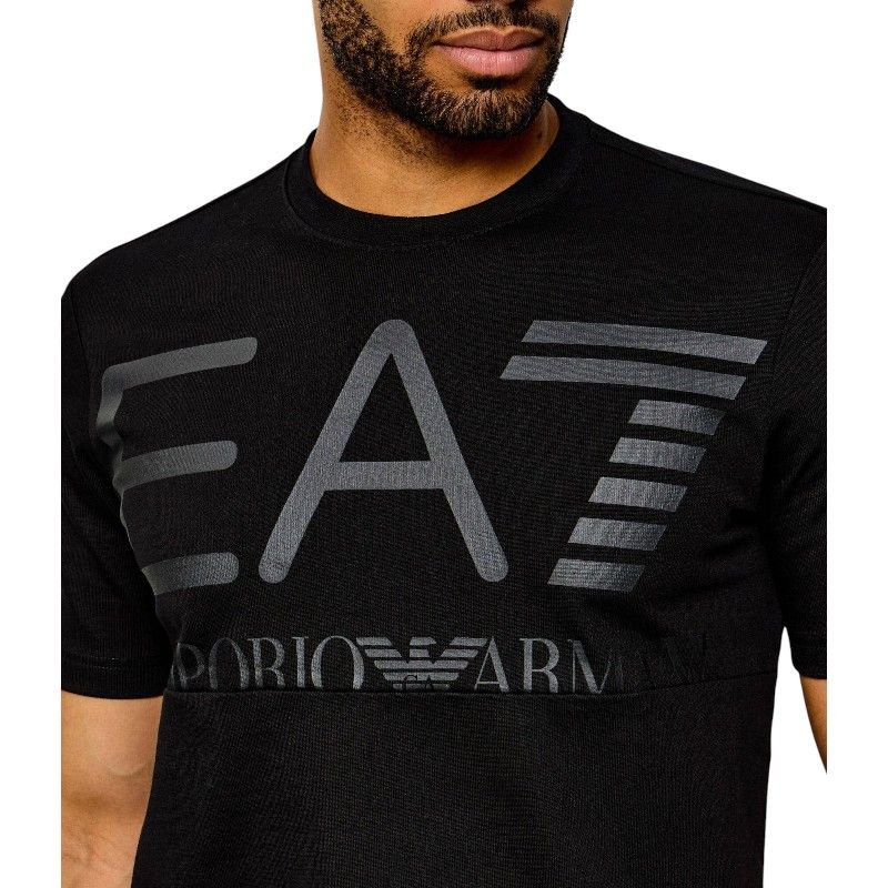 Armani EA7 - T-shirt - Zwart