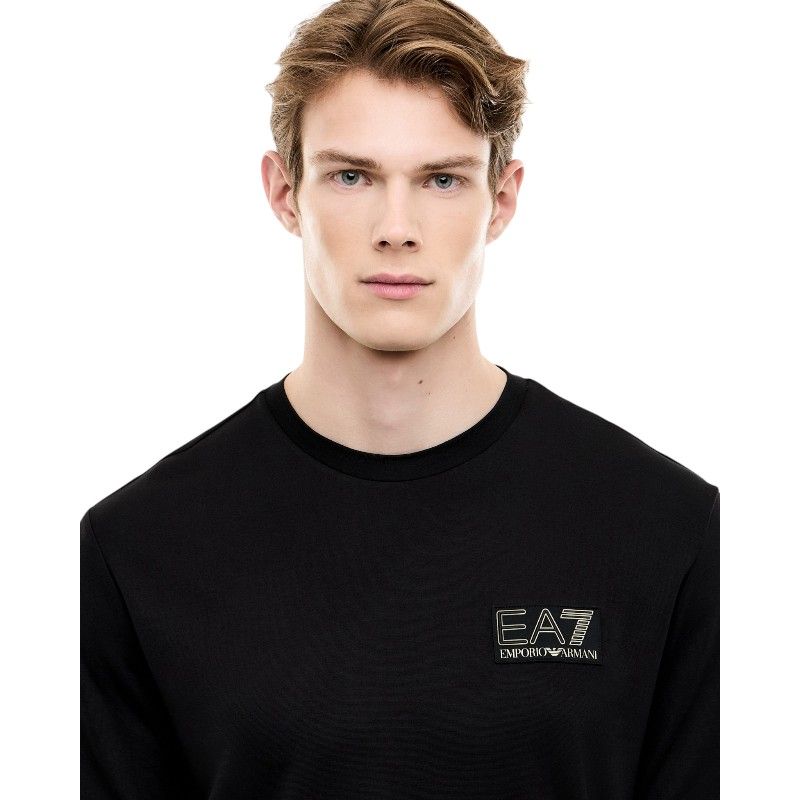 Armani EA7 - T-shirt - Zwart