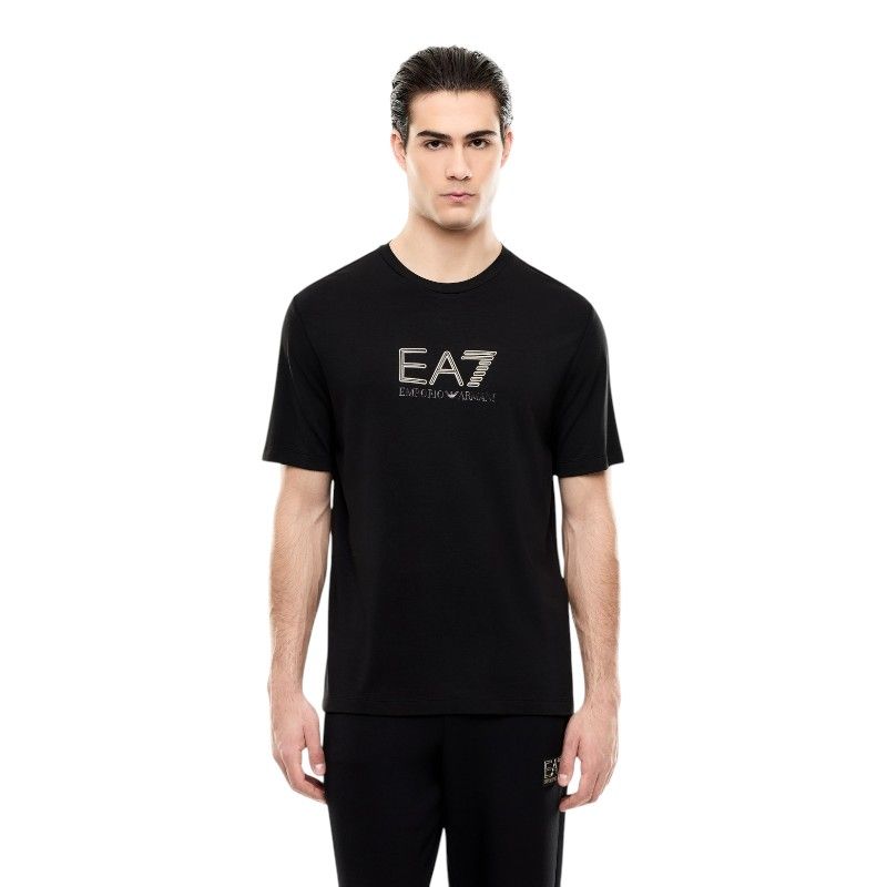 Armani EA7 - T-shirt - Zwart