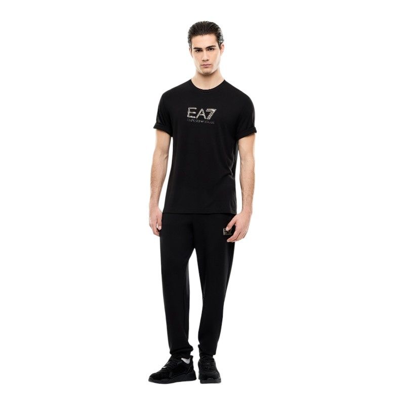 Armani EA7 - T-shirt - Zwart