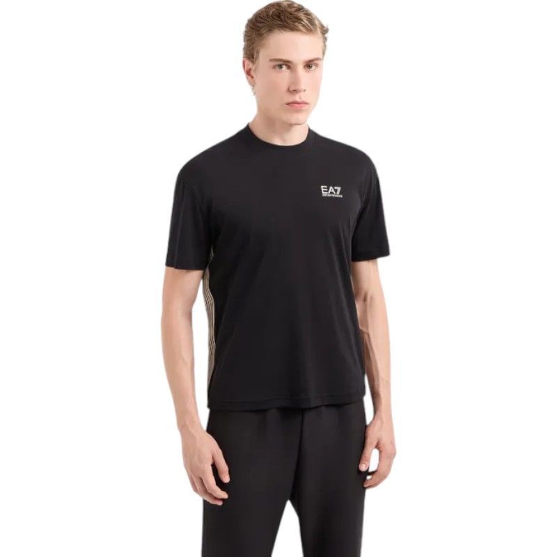 Armani EA7 - T-shirt - Zwart