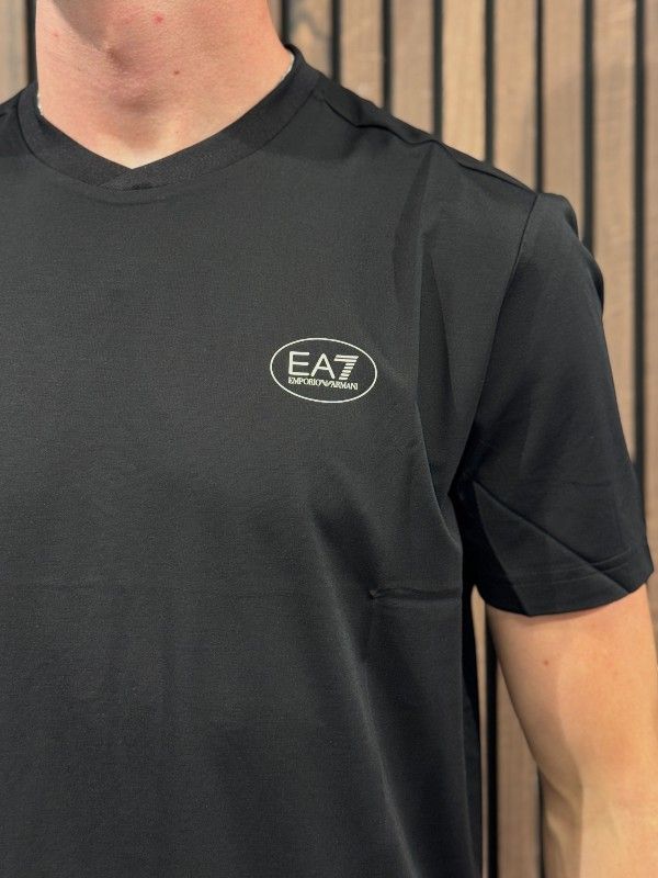 Armani EA7 - T-shirt - Zwart
