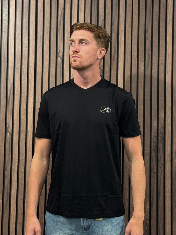 Armani EA7 - T-shirt - Zwart