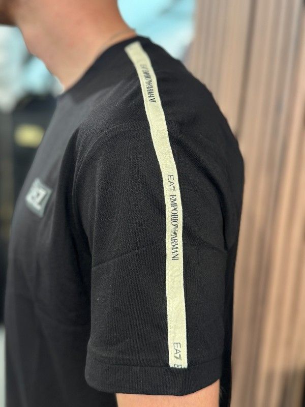 Armani EA7 - T-shirt - Zwart