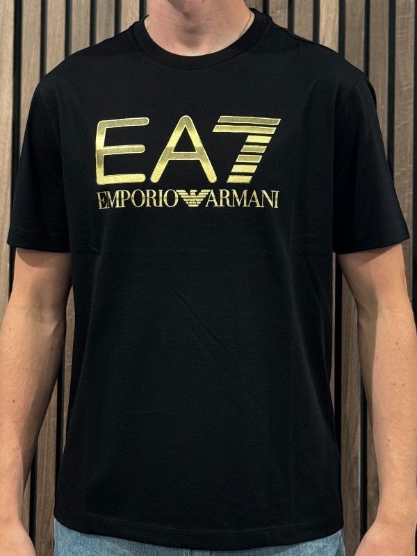 Armani EA7 - T-shirt - Zwart