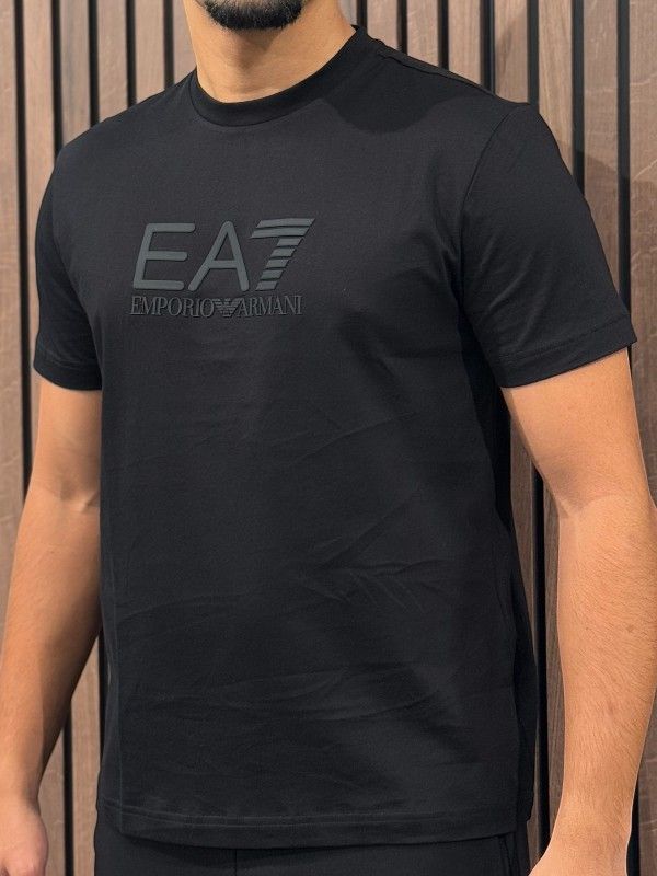 Armani EA7 - T-shirt - Zwart