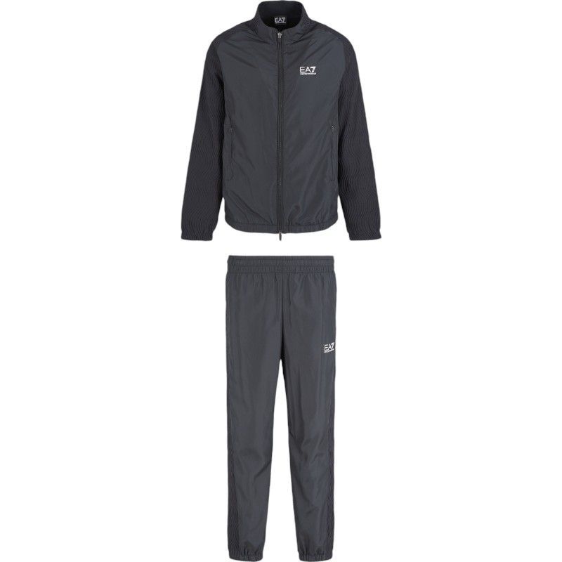 Armani EA7 - Man Woven Tracksuit - Zwart