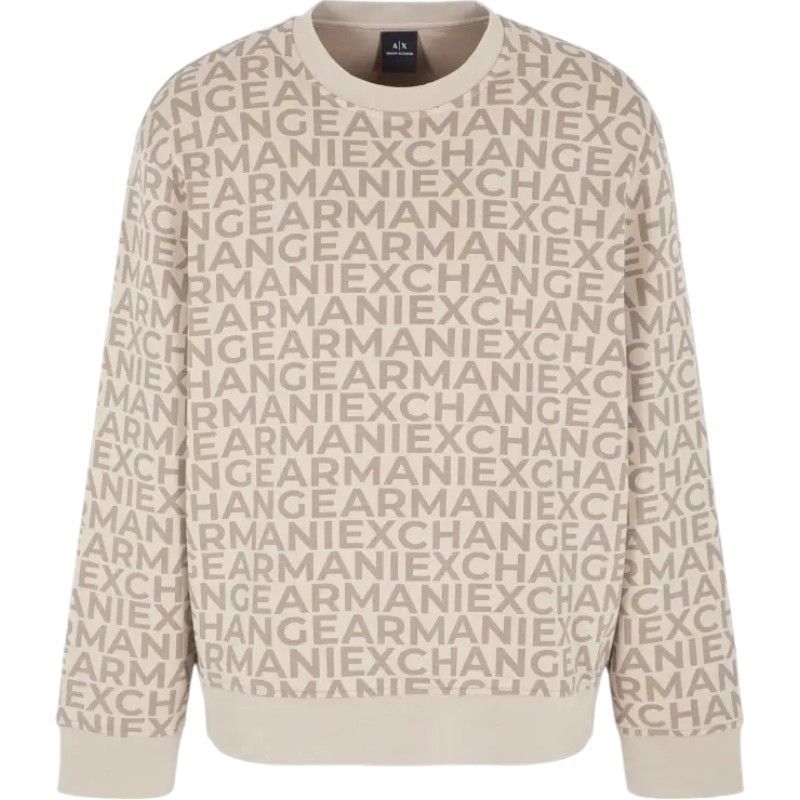 Armani Exchange - Man Jersey Sweatshirt - Beige