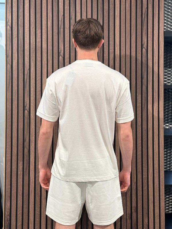 Armani EA7 - Unisex Jersey Shorts - Wit