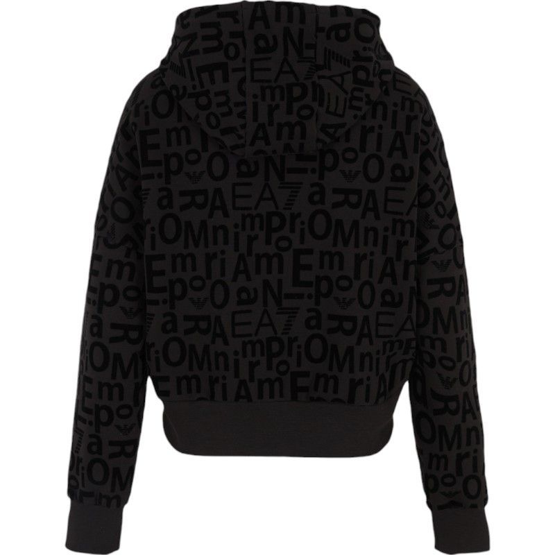 Armani EA7 - Woman Jersey Sweatshirt - Zwart