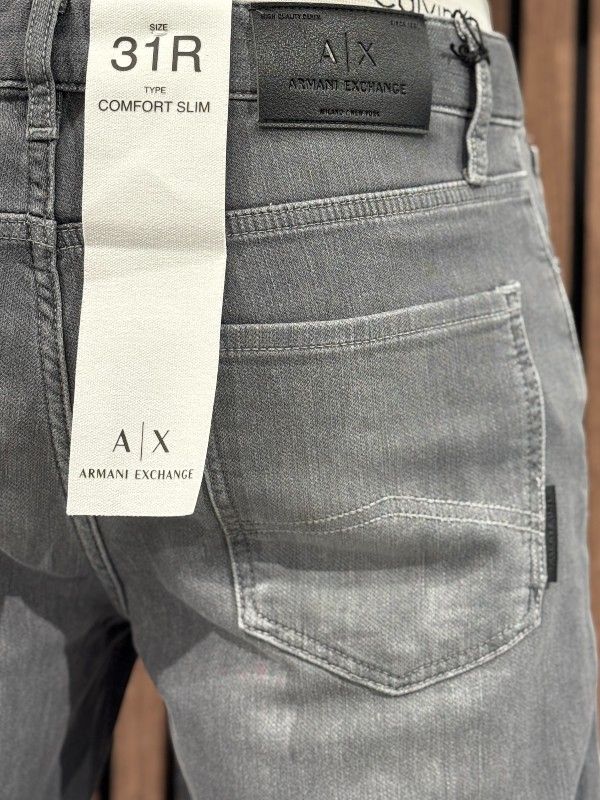 Armani Exchange - Jeans Comfort Slim - Grijs