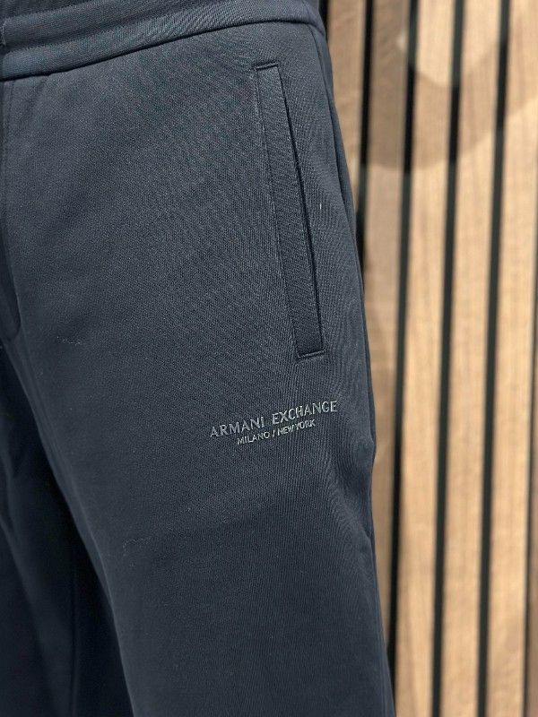 Armani Exchange - Man Jersey Trouser - Blauw