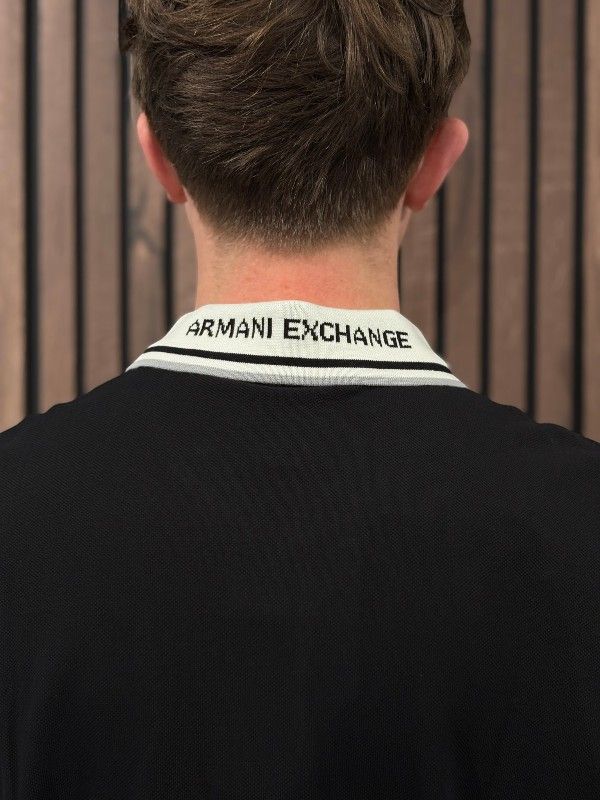 Armani Exchange - Polo - Zwart