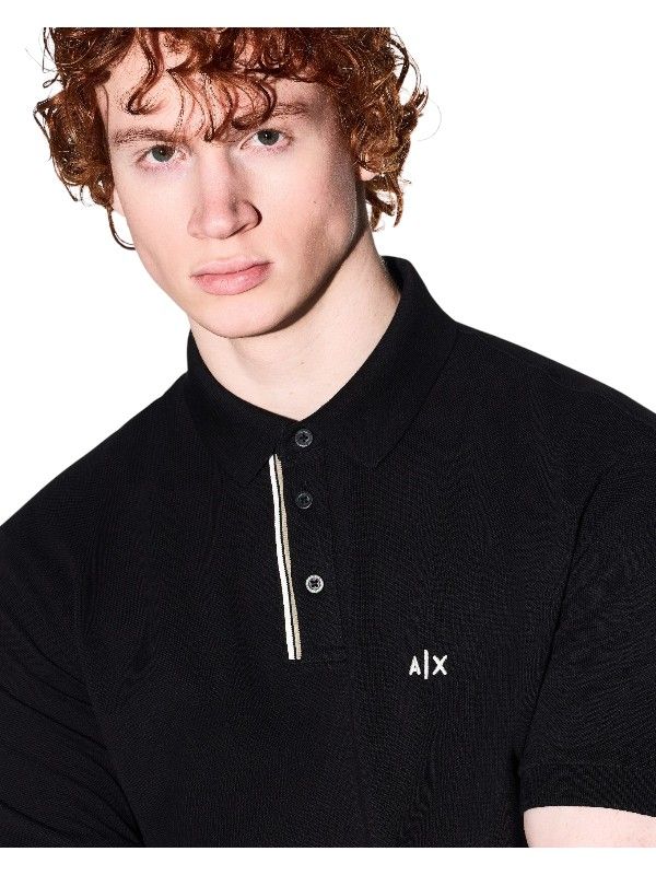 Armani Exchange - Polo - Zwart