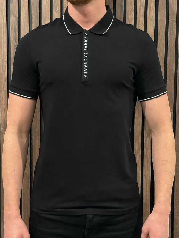 Armani Exchange - Polo - Zwart