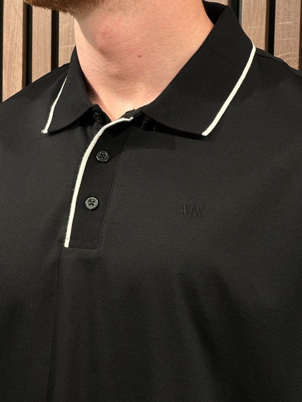 Armani Exchange - Polo - Zwart
