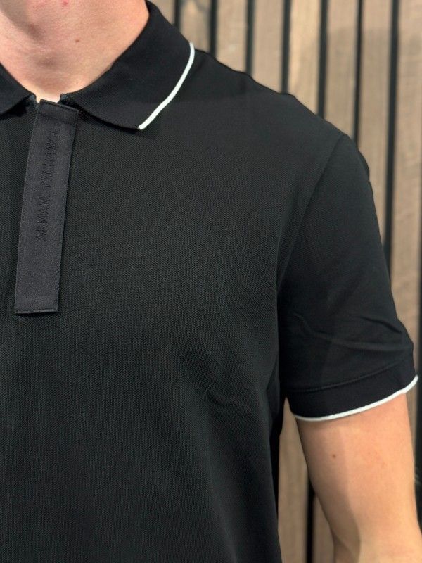 Armani Exchange - Polo - Zwart