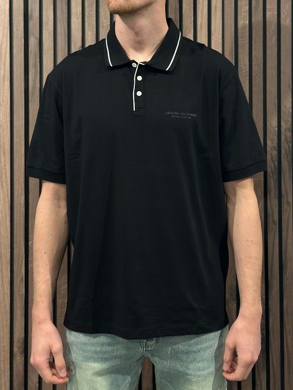 Armani Exchange - Polo - Zwart