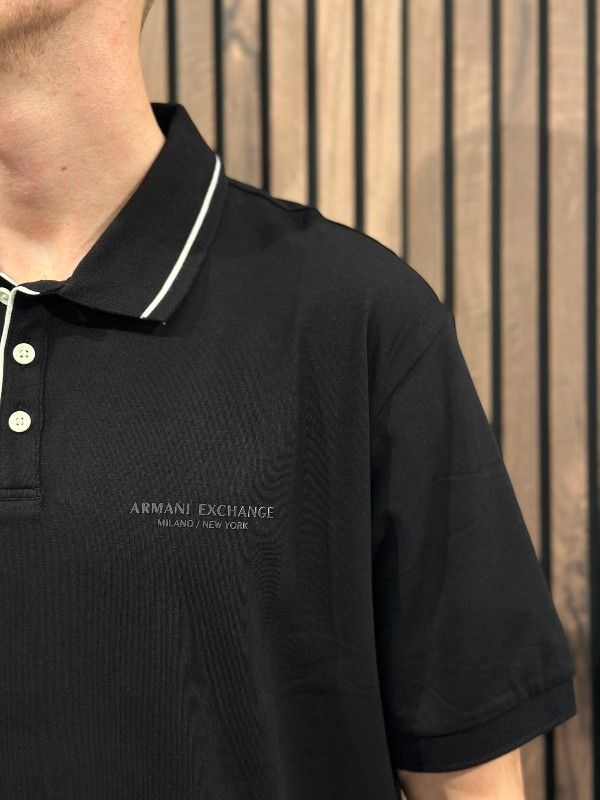 Armani Exchange - Polo - Zwart