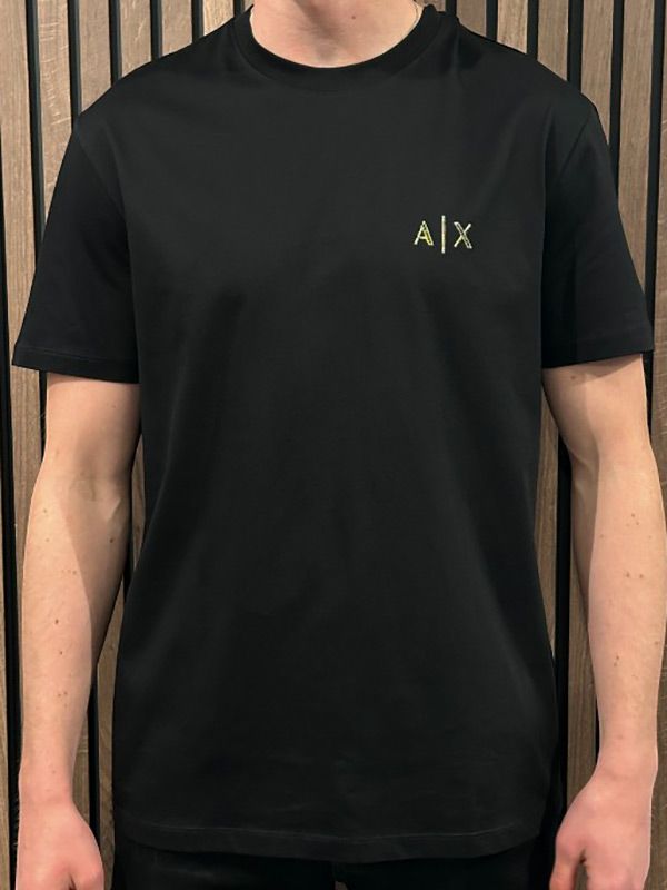 Armani Exchange - Man Jersey T-shirt - Zwart