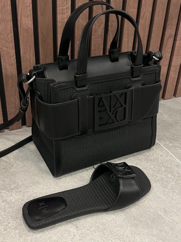 Armani Exchange - Shopping Bag - Zwart