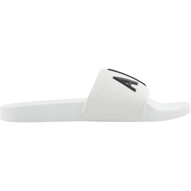 Armani Exchange - Slippers - Wit