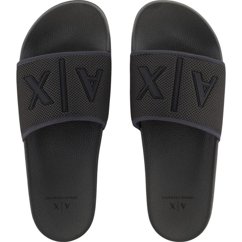 Armani Exchange - Slippers - Zwart