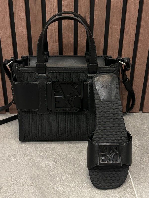 Armani Exchange - Sandal - Zwart