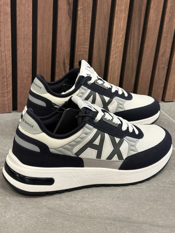 Armani Exchange - Sneakers - Blauw