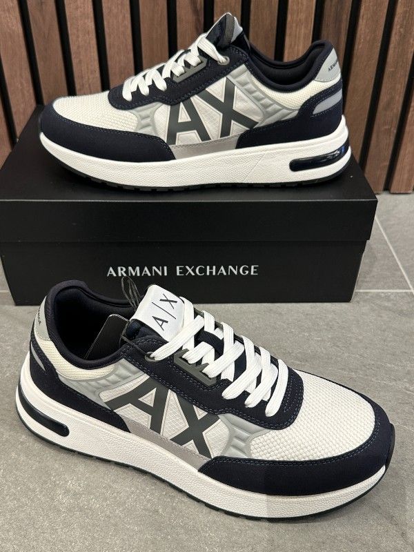 Armani Exchange - Sneakers - Blauw