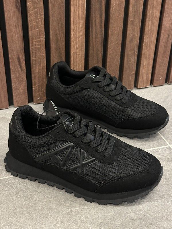 Armani Exchange - Sneakers - Zwart