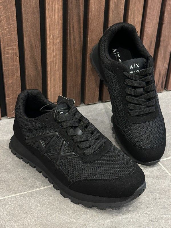 Armani Exchange - Sneakers - Zwart