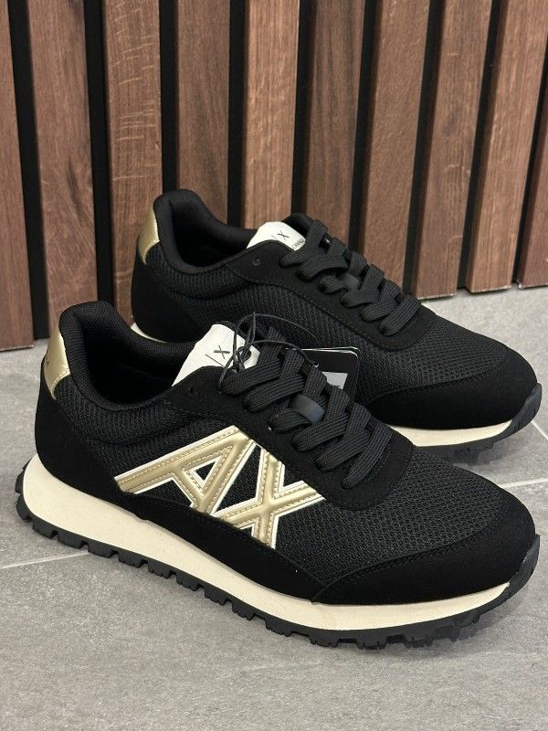 Armani Exchange - Sneakers - Zwart