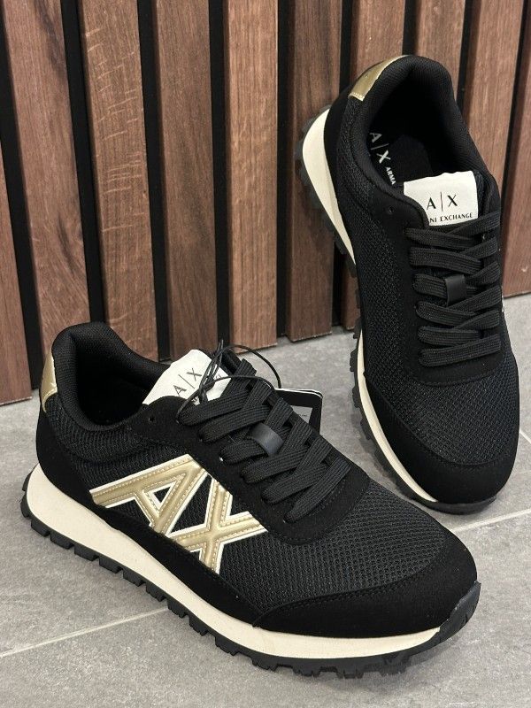Armani Exchange - Sneakers - Zwart