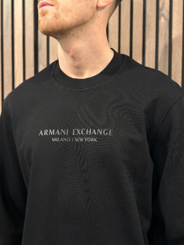 Armani Exchange - Sweatshirt - Zwart