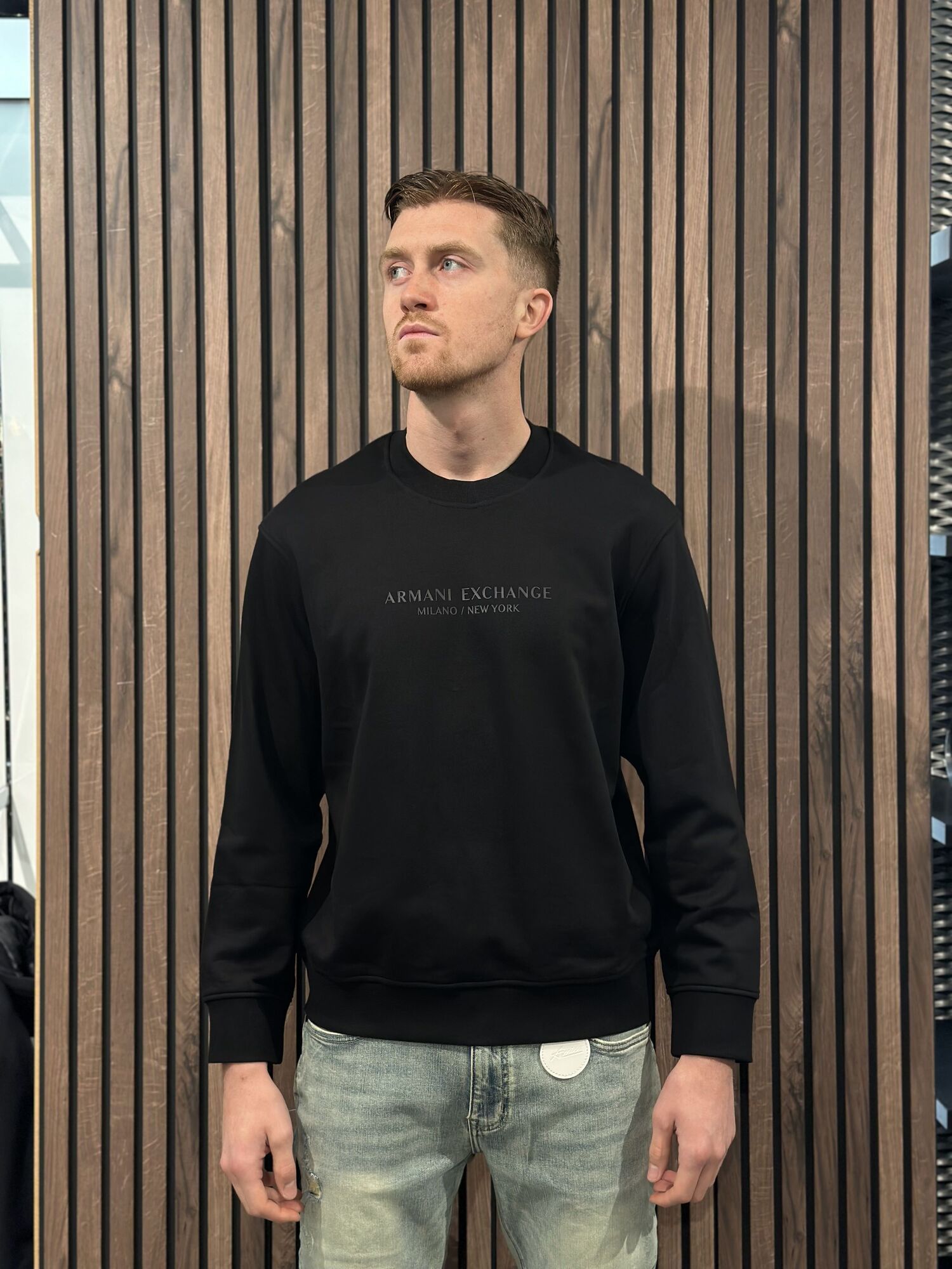 Armani Exchange - Sweatshirt - Zwart