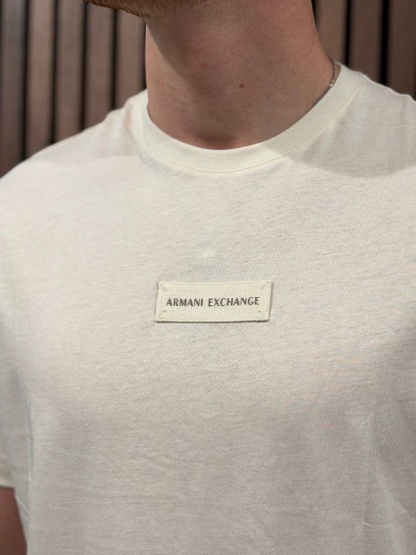 Armani Exchange - T-shirt - Beige
