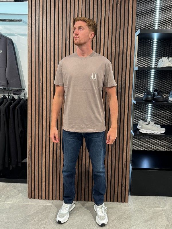 Armani Exchange - T-shirt - Beige