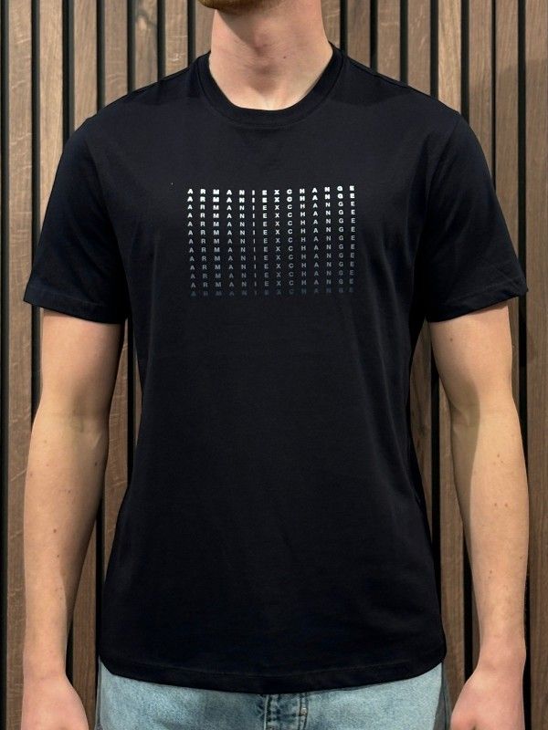 Armani Exchange - T-shirt - Blauw