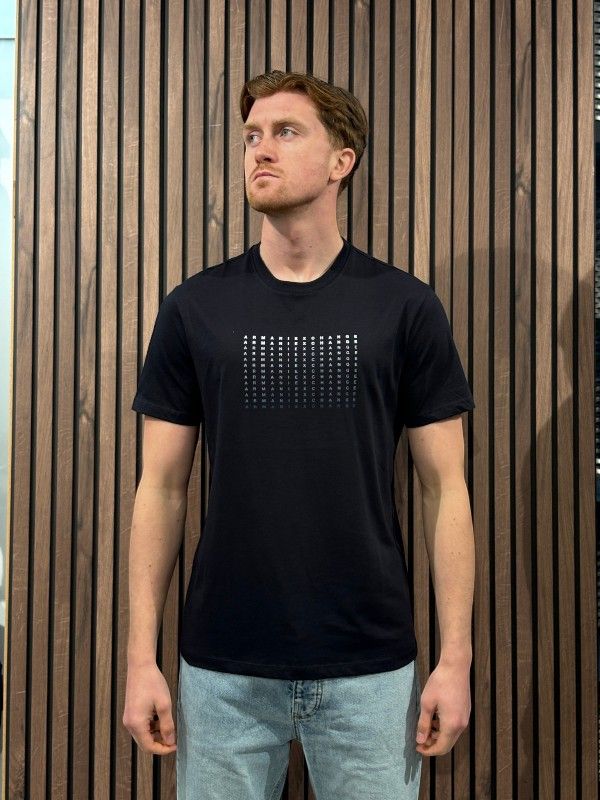 Armani Exchange - T-shirt - Blauw