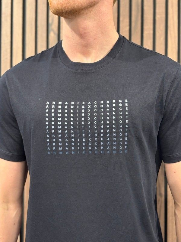 Armani Exchange - T-shirt - Blauw