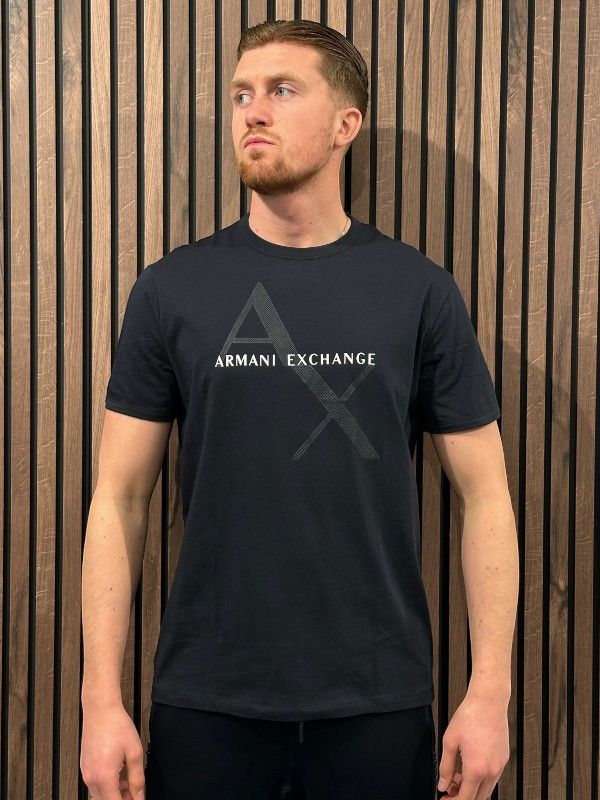 Armani Exchange - T-shirt - Blauw