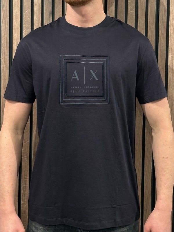 Armani Exchange - T-shirt - Blauw