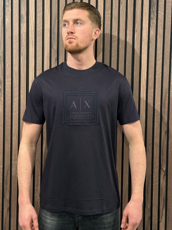 Armani Exchange - T-shirt - Blauw